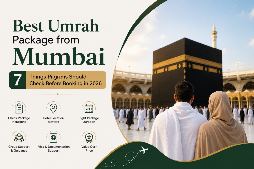 best Umrah package from Mumbai